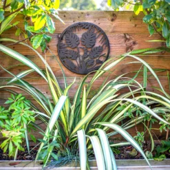 Jungle Leaf Garden Wall Art 35cm - Black -Green Haven Shop 13981006 3475005835433276