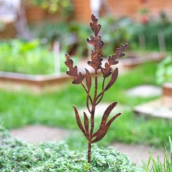 Floral Bronze Ground Stakes - 45cm (Assorted Designs) -Green Haven Shop 13981009 1025005324644489
