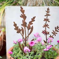 Floral Bronze Ground Stakes - 45cm (Assorted Designs) -Green Haven Shop 13981009 1475005324775952