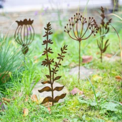 Floral Bronze Ground Stakes - 45cm (Assorted Designs) -Green Haven Shop 13981009 1965005324841214