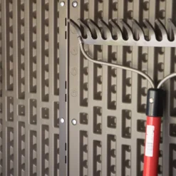 LIFETIME 1500L Vertical Storage Shed - Rough-Cut Brown -Green Haven Shop 13997404 1014999835642952