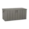 LIFETIME 568L Outdoor Storage Deck Box - Rough-Cut Brown -Green Haven Shop 13997406 1944999835205741