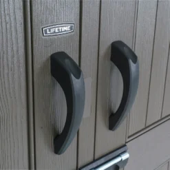 Lifetime 7x7ft Outdoor Storage Shed - Beige 19 Lifetime 7x7ft Outdoor Storage Shed - Beige -Green Haven Shop 13997407 8414999835023317