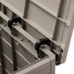 Toomax Garden Storage Box 160L - Warm Grey -Green Haven Shop 13997480 1165004537251268