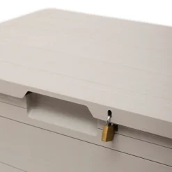 Toomax Garden Storage Box 160L - Warm Grey -Green Haven Shop 13997480 2055004537198711