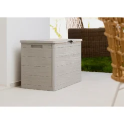 Toomax Garden Storage Box 160L - Warm Grey -Green Haven Shop 13997480 6735004537331098