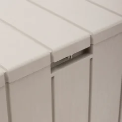 Toomax Bravo Garden Storage Box 270L - Warm Grey -Green Haven Shop 13997481 1495004537193128