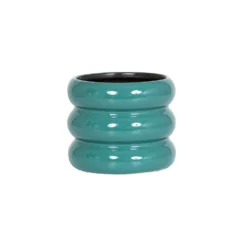 Ribbed Indoor Plant Pot - 11cm -Green Haven Shop 14197409 1095024191204149