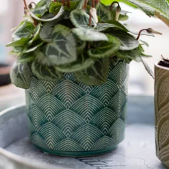 Art Deco Indoor Plant Pot - 12cm 21 Art Deco Indoor Plant Pot - 12cm -Green Haven Shop 14197411 2025024191054596
