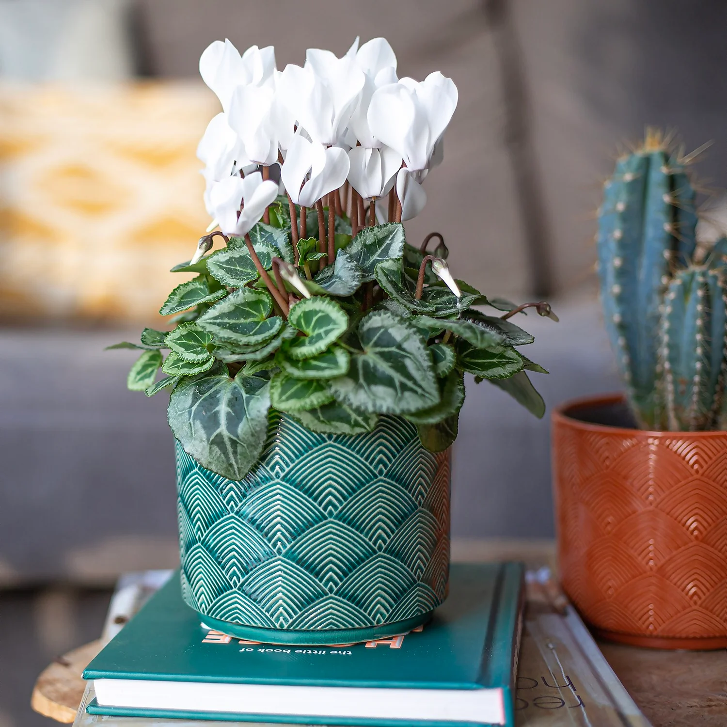 Art Deco Indoor Plant Pot - 12cm 8 Art Deco Indoor Plant Pot - 12cm - Image 6