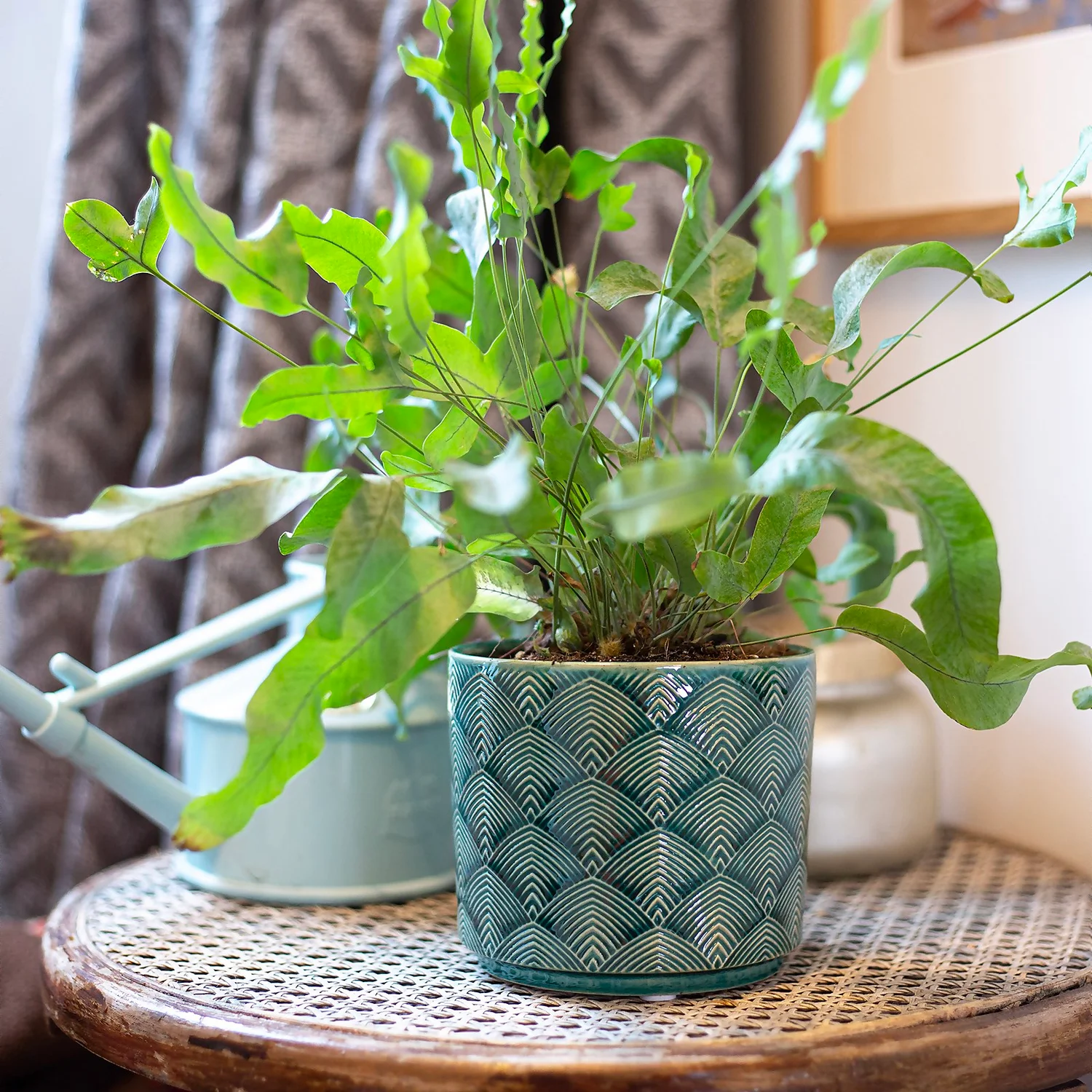 Art Deco Indoor Plant Pot - 12cm 10 Art Deco Indoor Plant Pot - 12cm - Image 8