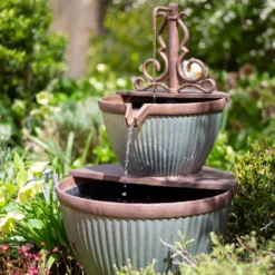 Stylish Fountain Irondale Pours Water Feature -Green Haven Shop 14519355 1085050878502974