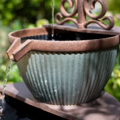 Stylish Fountain Irondale Pours Water Feature -Green Haven Shop 14519355 1825050878547047