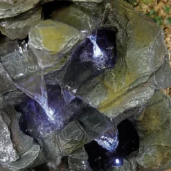 Stylish Fountain Como Springs Water Feature With LEDs -Green Haven Shop 14519356 1055047822702482