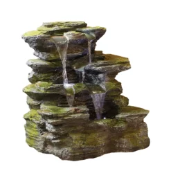 Stylish Fountain Como Springs Water Feature With LEDs