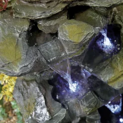 Stylish Fountain Como Springs Water Feature With LEDs -Green Haven Shop 14519356 5765047822618188