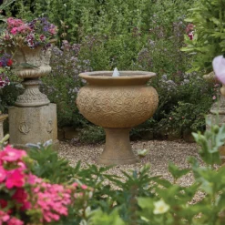 RHS Rosemoor Water Feature With LED -Green Haven Shop 14519361 4255047822695114